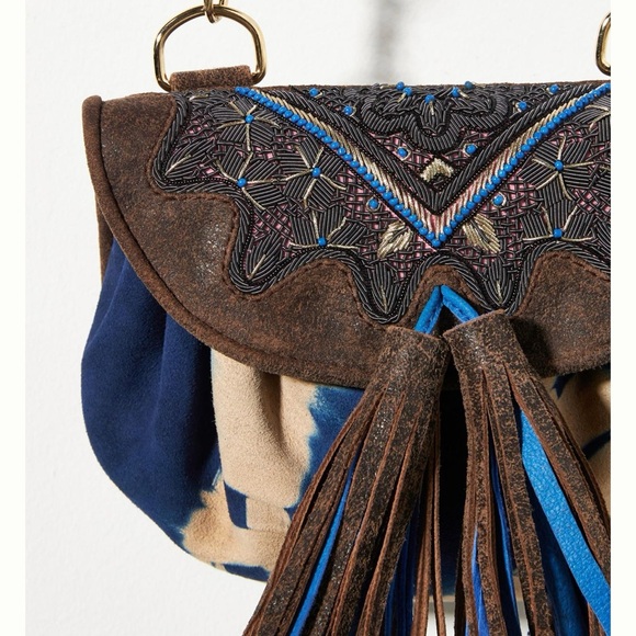 Meher Kakalia Accordion Tie Dye Mini Bag - Picture 2 of 9